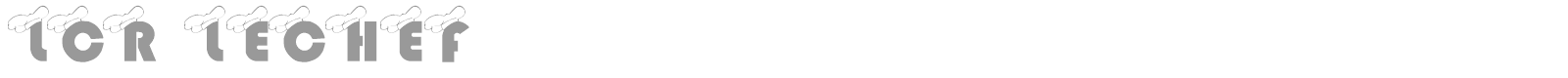 LCR LeChef font preview